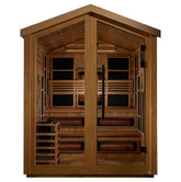 Golden Designs "Kaskinen" 6-Person Full Spectrum PureTech™ Hybrid Outdoor Sauna